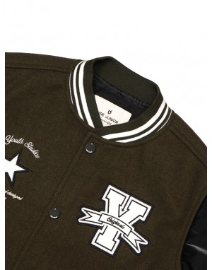 Boys Jacket Sporty Hunter Green